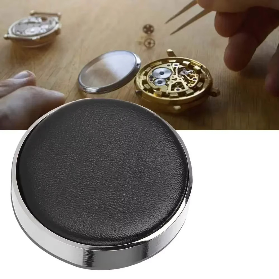 FancyWrist Uhrengehäuse-Schutzkissen aus Leder, Uhrenreparaturwerkzeug-Zubehör - Bild 2