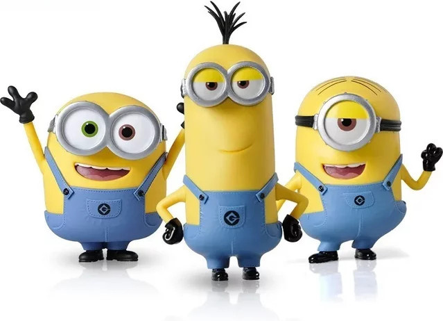 Potdemiel Minions Disney Spielzeugfigur, 13cm, Gelb, Kunststoff - Bild 1