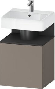 Duravit Waschtischunterschrank Qatego in Grau, B: 49 cm, T: 42 cm, H: 64,5 cm - Bild 1