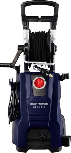 KRAFTRONIC Hochdruckreiniger KT-HD 140 in Blau mit 2400 W und 140 bar Betriebsdruck - Bild 1