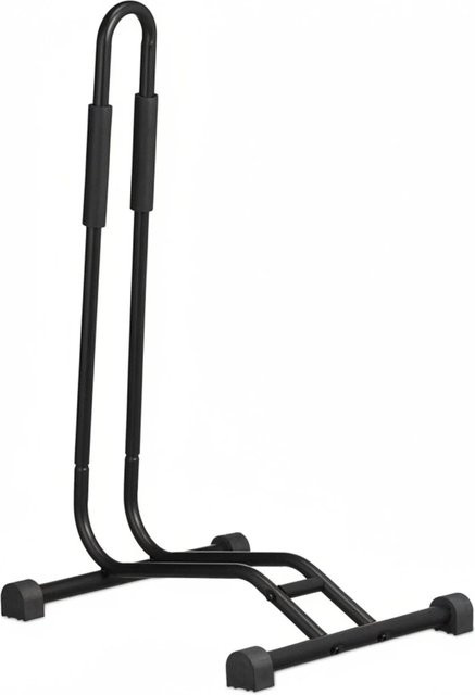 Relaxdays Fahrrad Ausstellungsständer aus Stahl in Schwarz, B/T/H: 75 x 39 x 46,5 cm - Bild 1