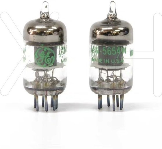 2er-Set GE 5654W Vakuumröhren als Upgrade für Audio-Verstärker (6J1, 6M1, 6AK5, 6J1P, EF95) - Bild 1