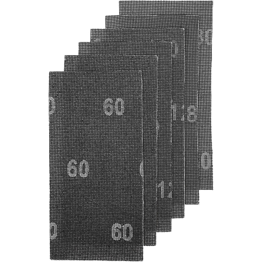 LUX-TOOLS Gitterleinen-Set 6-teilig Schwarz B: 23,0 cm, H: 11,5 cm - Bild 2