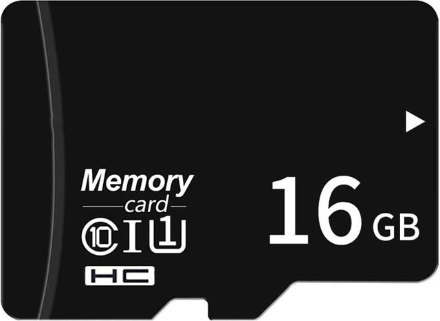 Meiteai-All Micro SD TF Speicherkarte Klasse 10 Flash-Speicherkarte für Smartphone und Kamera, Schwarz, 16GB - Bild 1