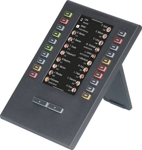 Auerswald COMfortel D-XT20i Funktionstasten-Erweiterungsmodul mit Farb-TFT/LCD in Schwarz - Bild 1