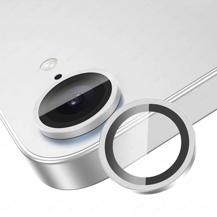 Metallglasabdeckung Rücklinsenring für Apple iPhone 17e und iPhone 16e als Kameraschutzgehäuse - Bild 3