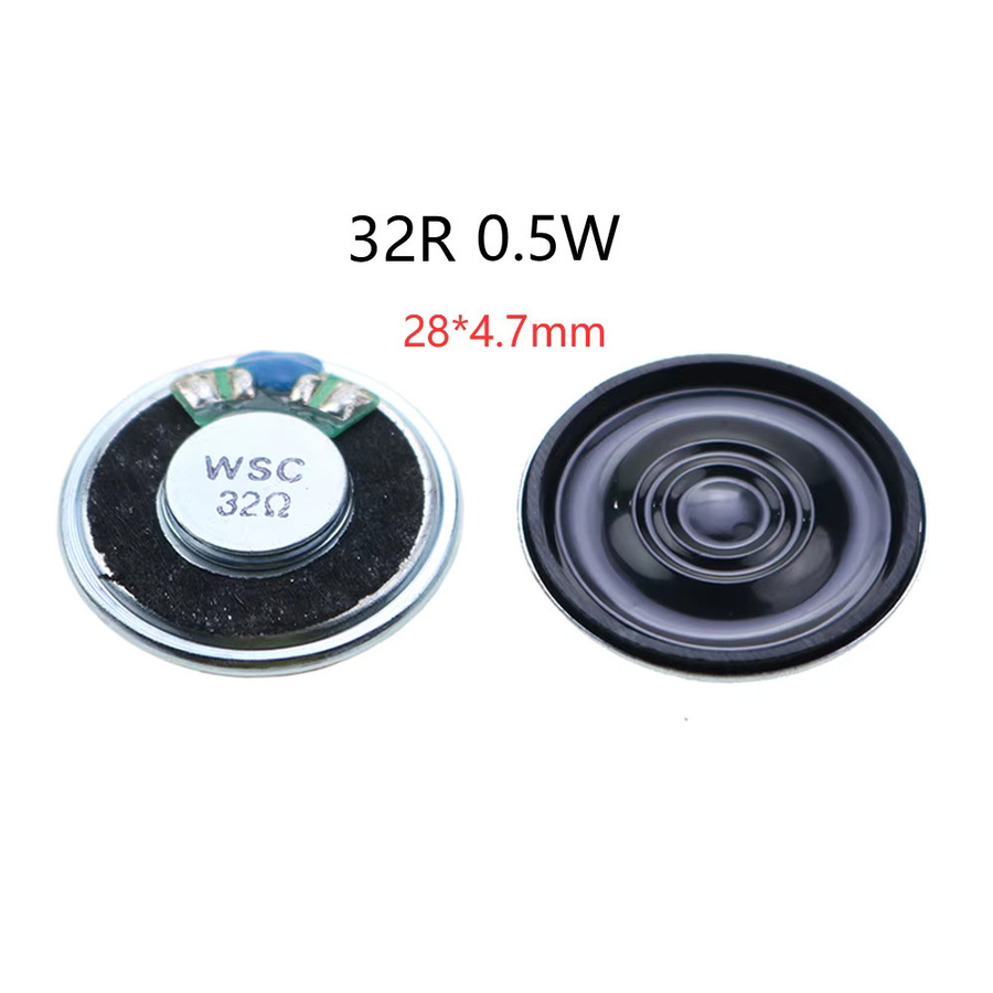 Jcd Ultra Dünner Lautsprecher 32 Ohm 0,5 Watt in Schwarz - Bild 2