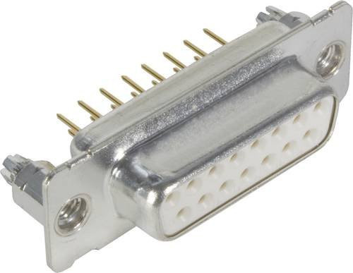 HARTING Steckverbinder 09 67 251 6701 09672516701 Polzahl: 15, Farbe: Silber, Löttechnik - Bild 1