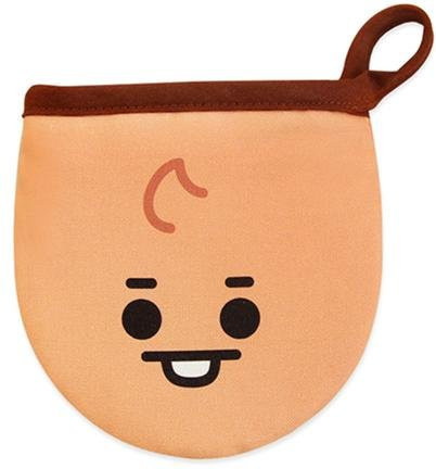 LINE FRIENDS BT21 BABY Face Küchenhandschuhe Shooky in Orange - Bild 1