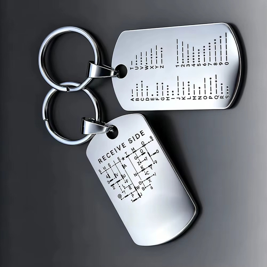 HP Amateurfunk-Übungsgerät für Morsecode-Training in Silber - Bild 3