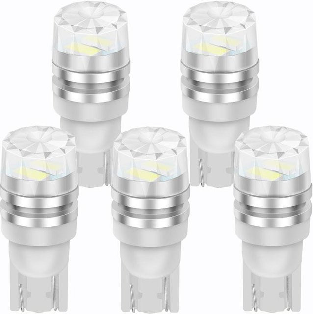 5er Set T10 W5W LED Auto-Leuchtmittel 2SMD 5630 für Kennzeichen, Dome und Innenraum in Weiß, Blau und Multicolour - Bild 1