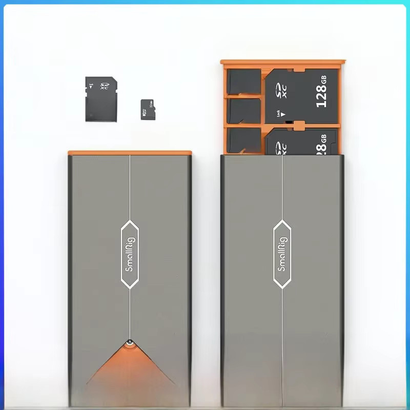 SmallRig Speicherkartenetui in Grau für Sony CFexpress Typ-A, SD und Micro-SD Karten - Bild 1