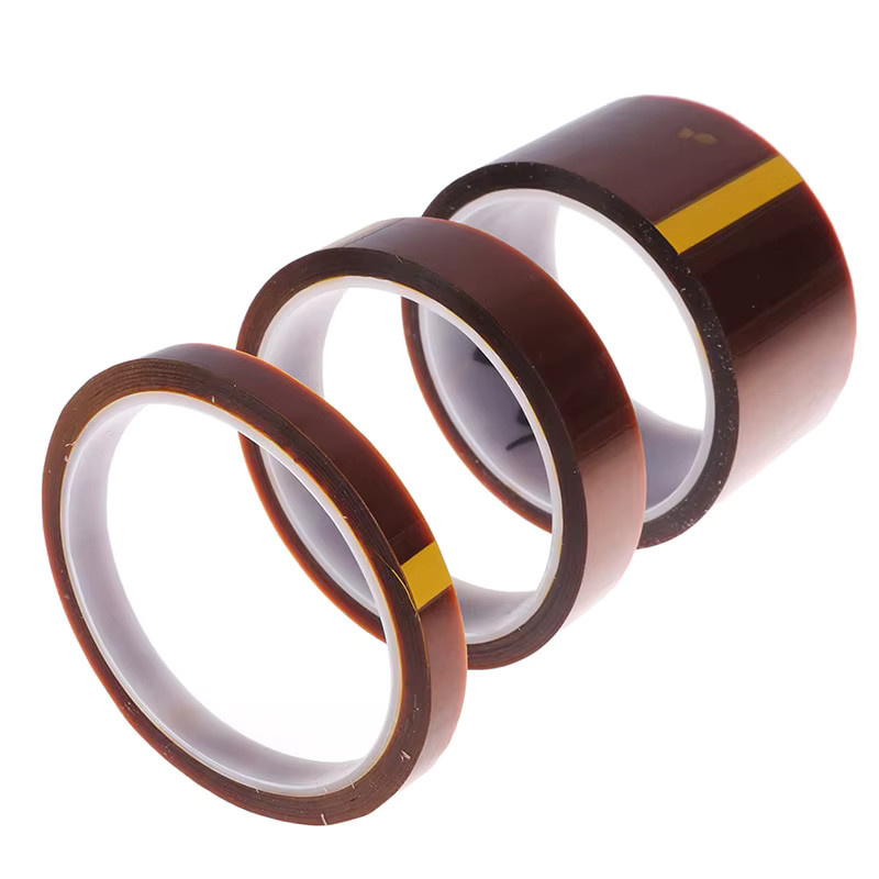 Professionelles Polyimid-Kapton-Isolierband für Elektronik und Schweißen, hitzebeständig und verschleißfest, Farbe: Braun, Breite: 30,48 cm, Länge: 30,48 m - Bild 4