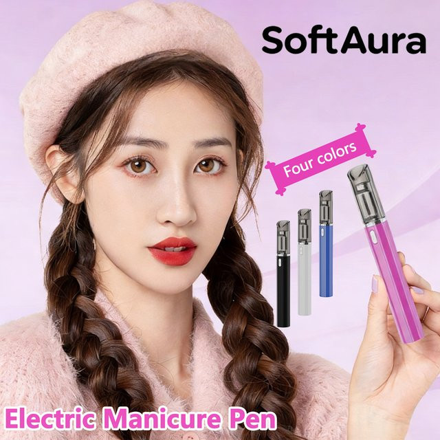 SoftAura Elektrischer Nagelknipser, White, Unisex - Bild 1