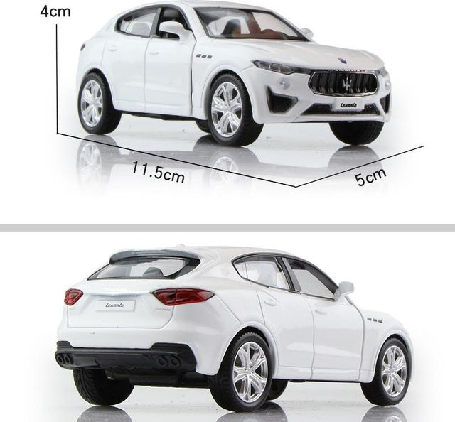 RMZ City Maserati Levante Luxus-SUV, Spielzeugfahrzeug, 1:36, Metall - Bild 1