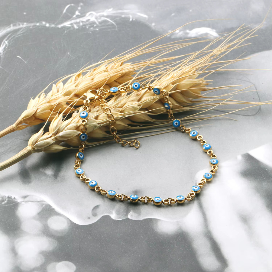 LUXUKISSKIDS Armband, Edelstahl, Gold, Perle, Damen - Bild 2