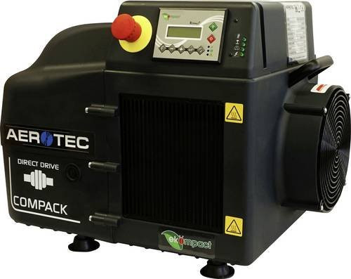 Aerotec Druckluft-Kompressor COMPACK SMART 3 in Schwarz mit 270 l Tankvolumen und 12,5 bar Druck - Bild 1