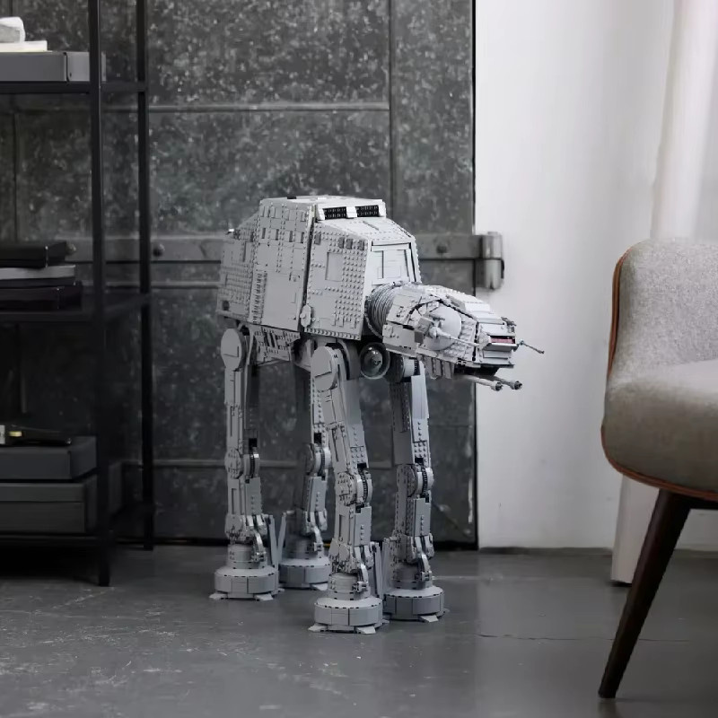 Bandai Star Wars AT-AT Bausteine, Großer Gepanzerter Walker Modell, 6785 Teile, ab 14 Jahre - Bild 4