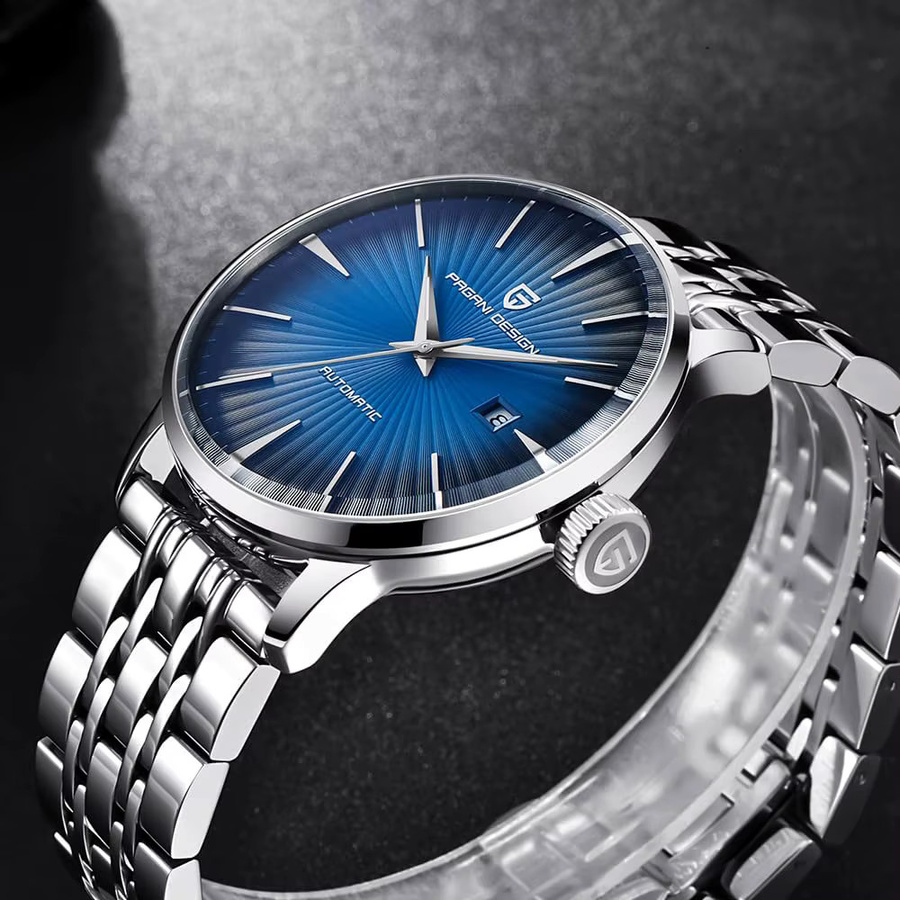 Pagani Design Armbanduhr, Automatik, Edelstahl, Saphirglas, 43 mm, Herren - Bild 2