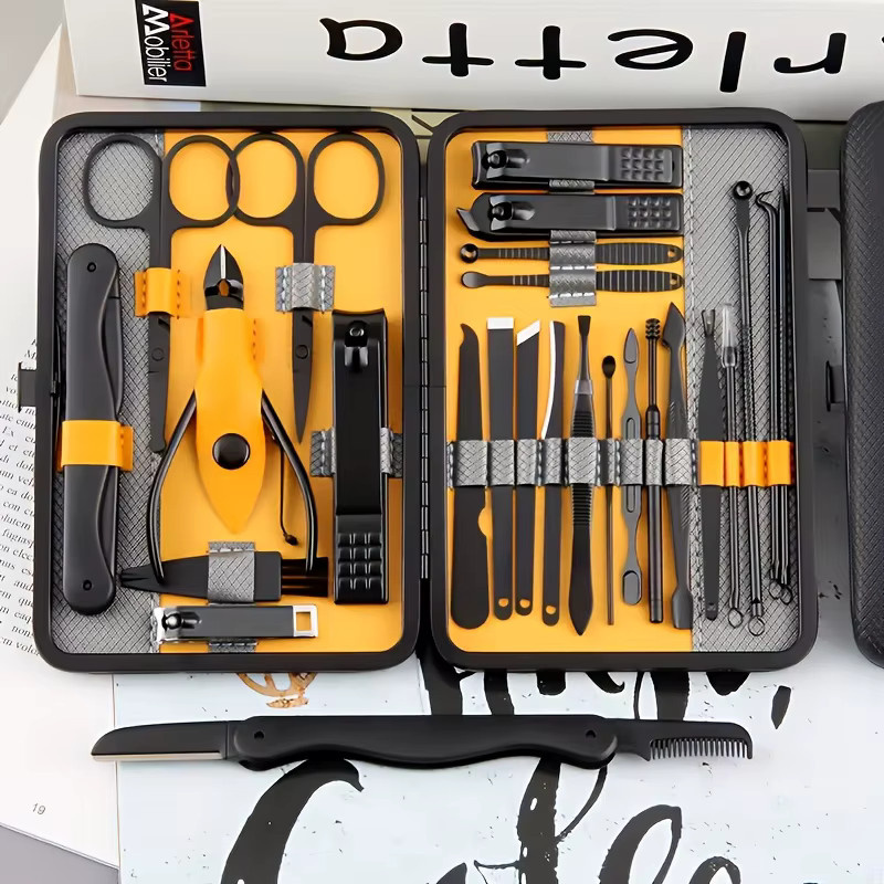 Ouriner Maniküre- und Pediküre-Set, 25-teilig, Unisex, für Hände und Füße - Bild 4