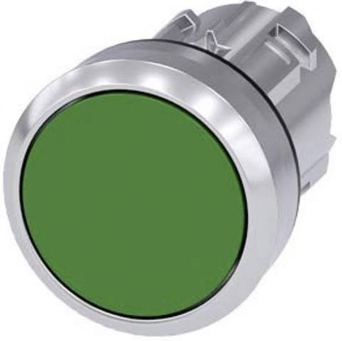 Siemens Druckschalter 3SU1050-0AA40-0AA0 Farbe Grün Metall IP69K - Bild 1