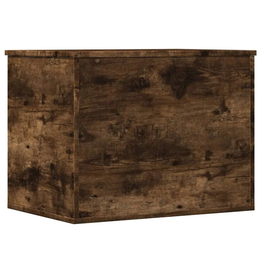 vidaXL Truhe in Räuchereiche, Farbe Braun, B/T/H: 60 x 42 x 46 cm - Bild 2