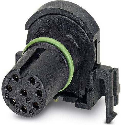 Phoenix Contact Sensor-Aktor-Einbausteckverbinder M12 Buchse, 8-polig, Schwarz - Bild 1