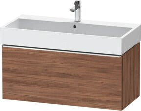 Duravit Waschtischunterschrank D-Neo, wandhängend, braun, B: 98,4 cm, T: 44,2 cm, H: 44,0 cm - Bild 1