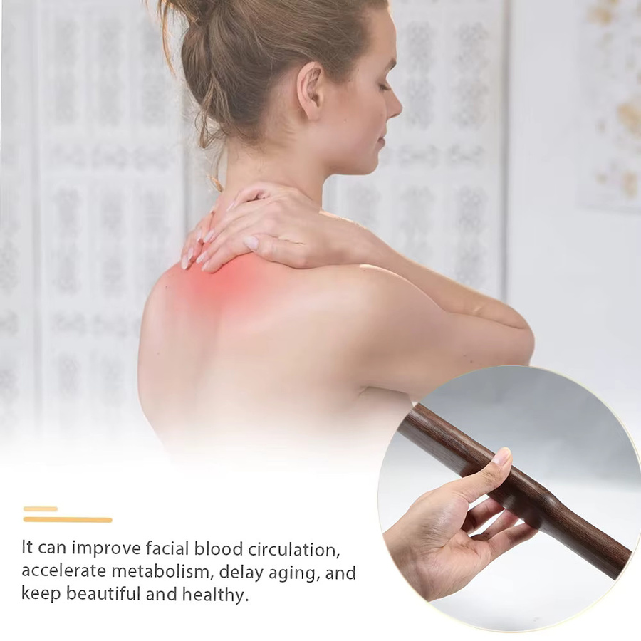 FITPERT Holztherapie Massage Roller Stick, Unisex - Bild 4