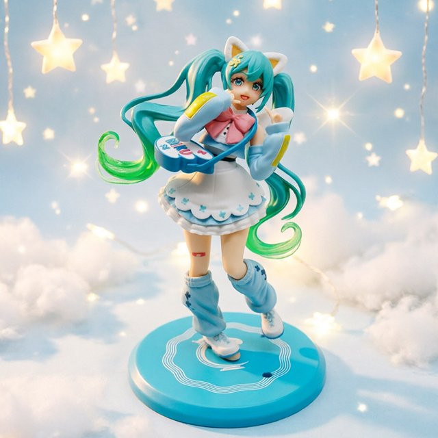 Bandai Hatsune Miku Action Figur, PVC, Bunt / Mehrfarbig - Bild 1