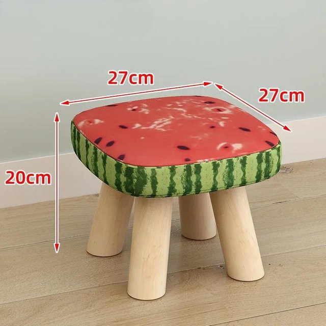 Moderner Holzstuhl von Your Warm Home in Rot für Esszimmer, Wohnzimmer oder Schlafzimmer - Bild 1