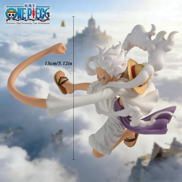 Yiran toy 1 One Piece Luffy Gear 5 Sonnengott Nika Figur Anime 1-teiliges Set - Bild 1