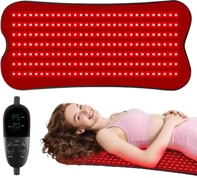vilnason Infrarot-Lichttherapie-Pad, rotes LED-Schönheitsgerät, Unisex - Bild 1