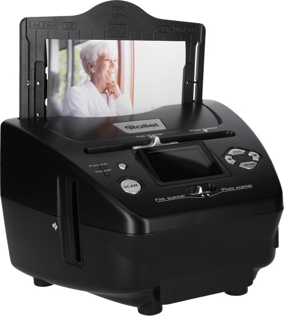 Rollei PDF-S 440 Diascanner für Film und Slides in Schwarz mit USB-C Anschluss - Bild 1