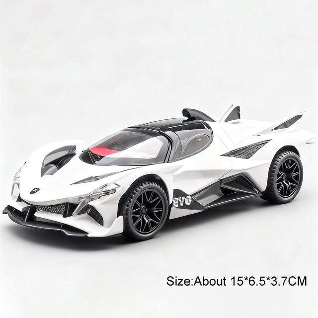 Linyi toy car Apollo Evo Bolide Supercar Modell, 1:32, mit Licht und Geräusch, ab 14 Jahren - Bild 1