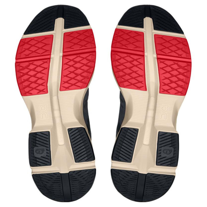 ON Running Cloudpulse Stone Red Baskets Homme Grau Textil - Bild 5