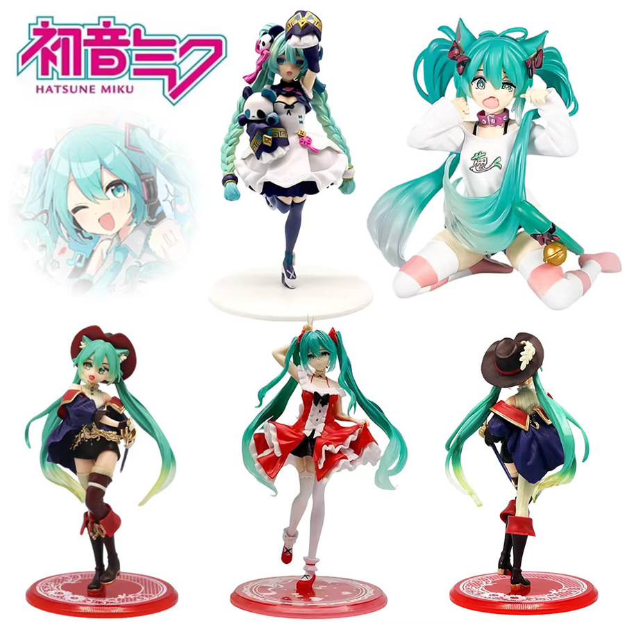 Bandai Hatsune Miku Mädchen, PVC-Modell-Dekoration, Bunt / Mehrfarbig - Bild 2