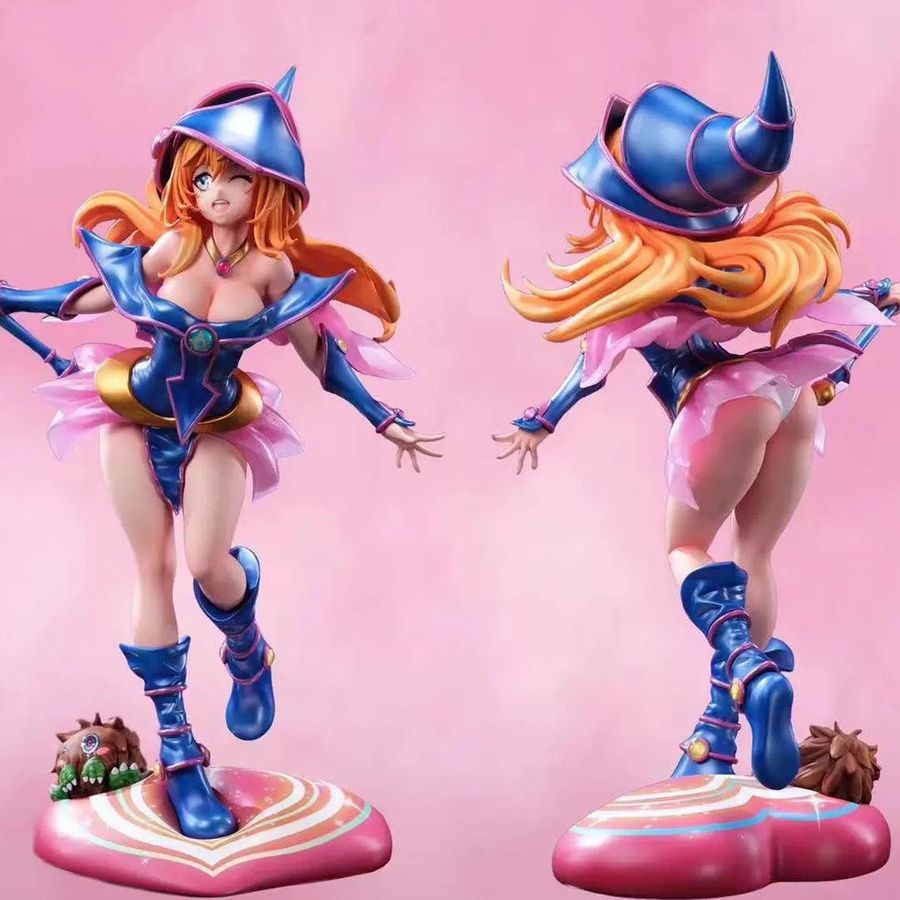 Yiran toy 1 Yu-Gi-Oh! Dunkler Magiermädchen Actionfigur PVC 28cm - Bild 3