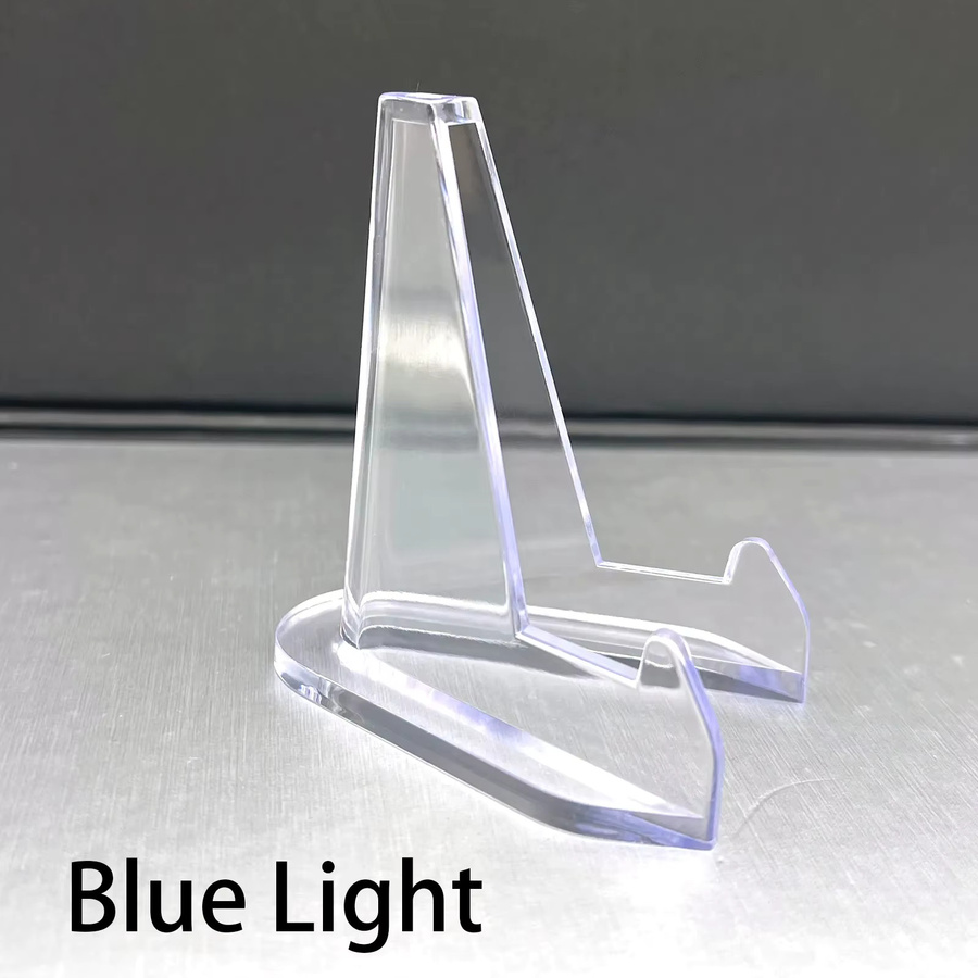 Abgestuftes Acryl Display Stand für PSA Karten und Gedenkmünzen in Transparent Blau - Bild 2
