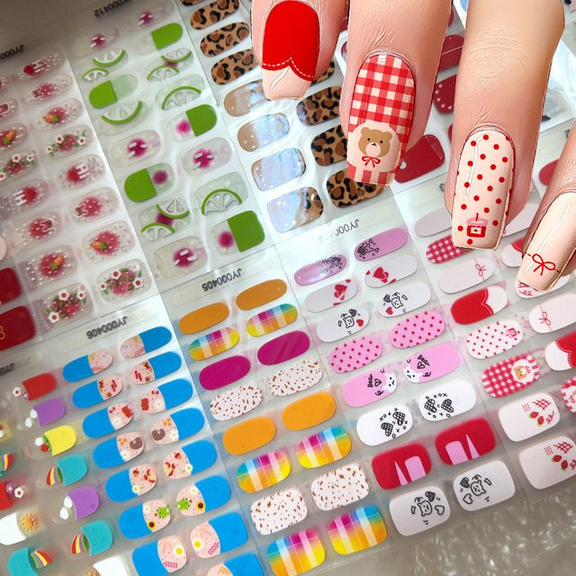 MAFANAILS NO.2 Nagelaufkleber, Glänzend, Unisex - Bild 1