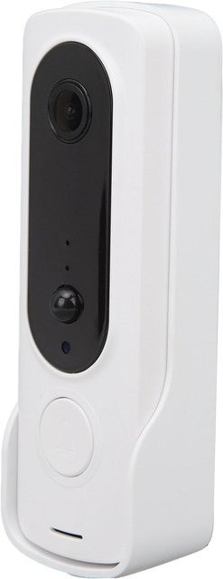 Igeteck Smarte Video-Türklingel Kabellos WLAN mit HD-Nachtsicht und Zwei-Wege-Sprachfunktion in Weiß - Bild 1