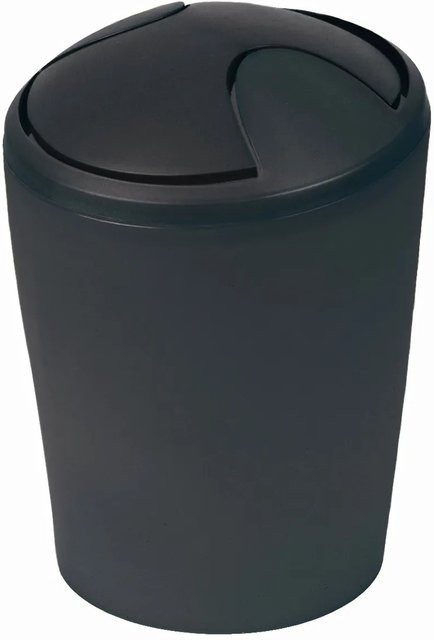 Spirella Abfalleimer Medium Move in Schwarz - Bild 1