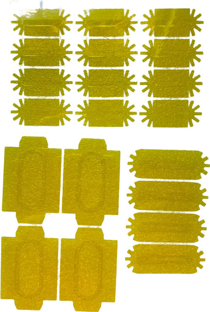 Comcolychen Ersatz-Aufkleber aus gelber Folie für 7D-Hifu-Kartusche, Unisex - Bild 1