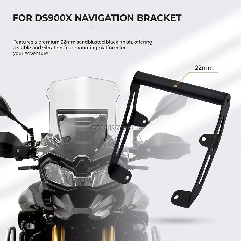 ANLUSON GPS-Navigationshalterung für VOGE Valico 900DSX DS900X DSX900 in Schwarz - Bild 2