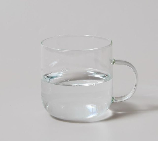 Chic Home Hitzebeständige Kaffeegläser mit Henkel, Bunte Trinkgläser im nordischen Design, 350 ml - Bild 1
