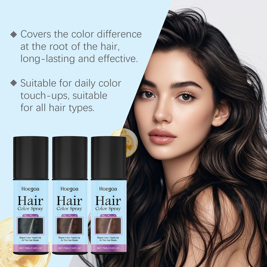 HOEGOA Haarfarbspray, 75 ml, Unisex - Bild 6