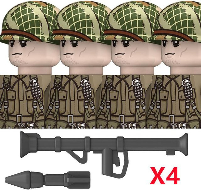 Yiran toy WK2 US 101. Luftlandedivision Militärische Soldaten Bausteine ab 14 Jahren - Bild 1