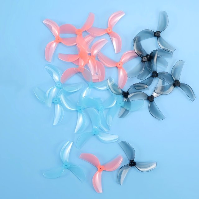 Gemfan 45mm 3-Blatt PC Propeller T-Mount, 8-teiliges Set, Nachfüllpack - Bild 1