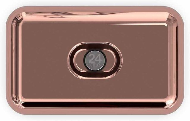 24Bottles Lunchbox Rose Gold mit Unterteilungen, auslaufsicher und mikrowellengeeignet - Bild 1