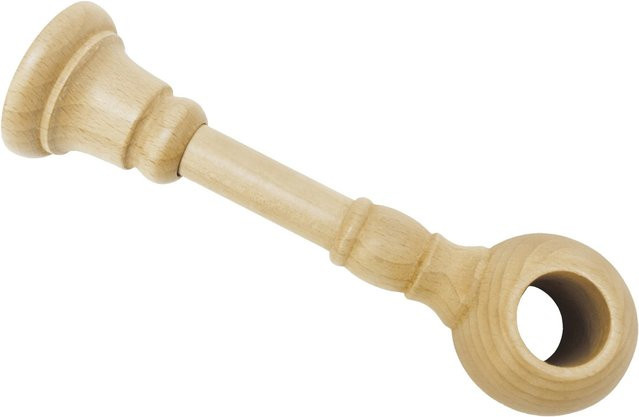 Gardinia Holz-Träger Country geschlossen in Buche, Farbe Braun/Beige - Bild 1